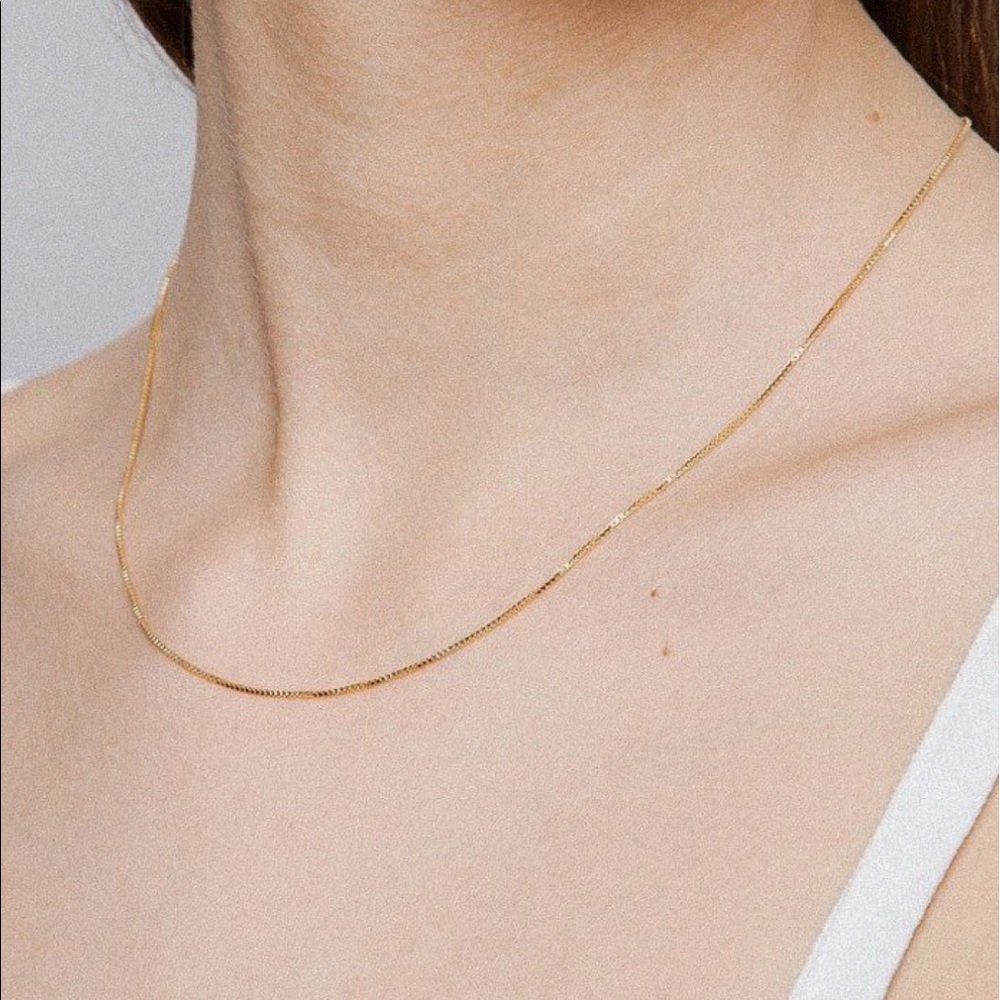 ❌S O L D ❌ Minimalist Gold Chain 14K gold